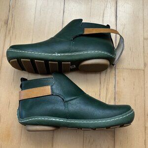 Green Booties Size 6.5